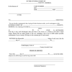 Court Juvenile Subpoena Fill Online Printable Fillable Blank