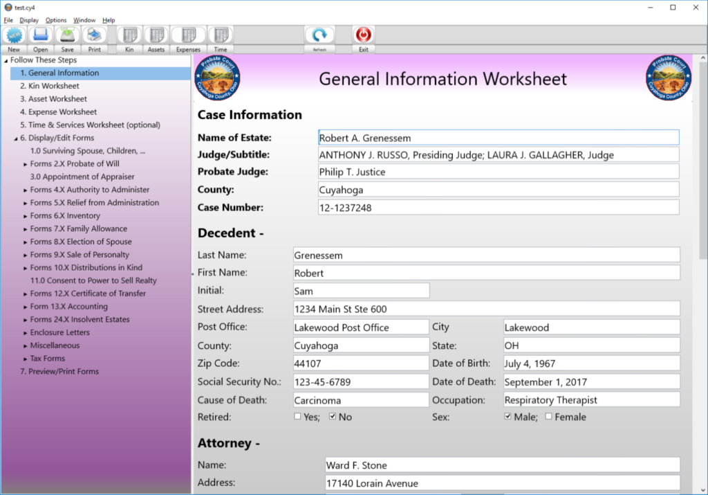 Cuyahoga County Probate Forms