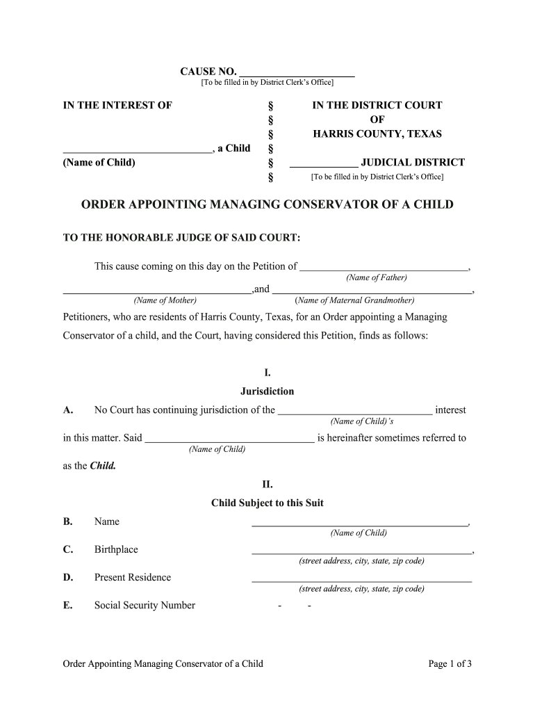 District Court Civil Suits And Actions Texas Courts Fill Out And Sign 