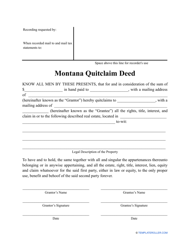 Do I Need A Quit Claim Deed Quick Claim Deed Fill Out And Sign 