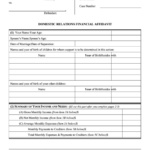 Domestic Relations Financial Affidavit Dekalb County Superior Court