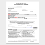 Elementary School Transfer Request Letter Format Samples Tips