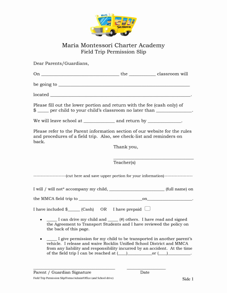 Everything You Need To Know About Permission Slip Field Trip Forms 