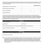 Federal Employee Lodging Tax Exempt Form ExemptForm