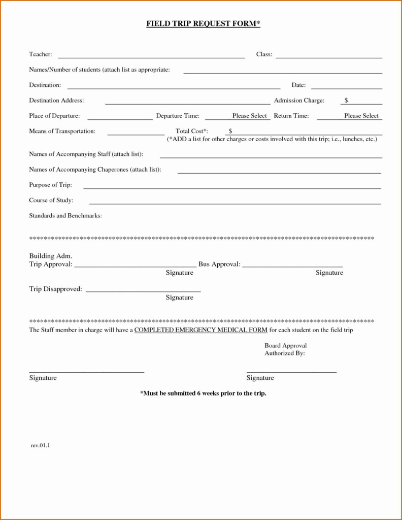 Field Trip Permission Form Inspirational 7 Field Trip Form Template 