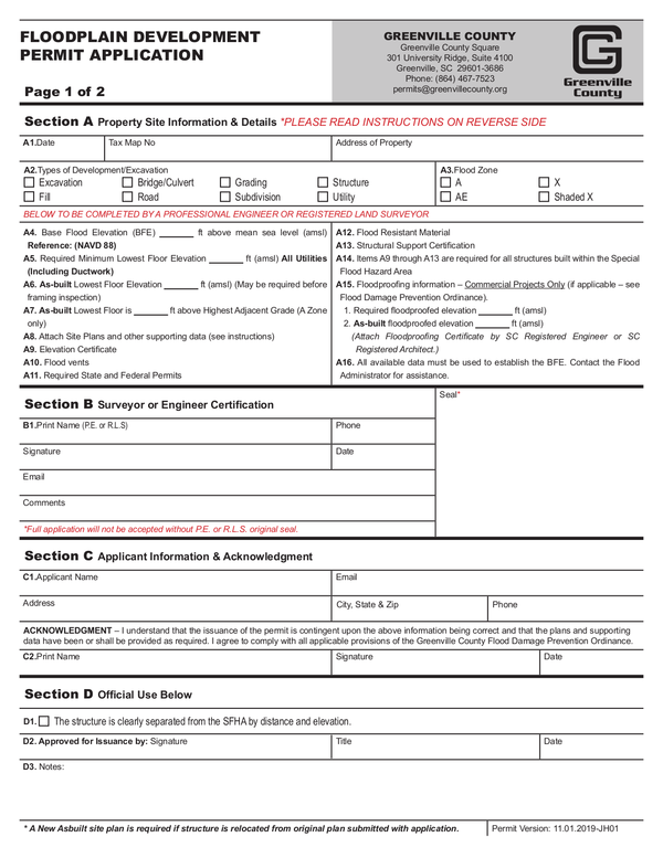 Fill Free Fillable Forms County Of Greenville