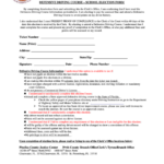 Fillable Defensive Driving Course School Election Form Pinellas