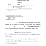 Fillable Domestic Relations Form 3 00 In The Court Of Common Pleas
