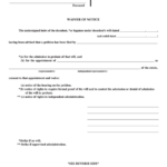 Fillable Form Ccp 0303 A Waiver Of Notice Court Of Cook County