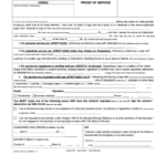 Fillable Lvjcvl Form 22 Proof Of Service Clark County Nevada