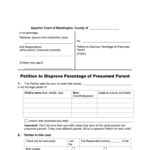 Fillable Online Courts Wa Superior Court Of Washington Form Fill Out