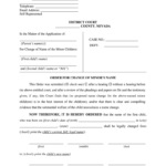 Fillable Online DISTRICT COURT CLARK COUNTY NEVADA Form Fill Out And