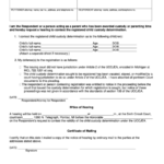 Fillable Uccjea Form 6 Request And Notice For Hearing To Contest