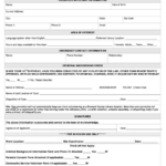 Fillable Volunteer Application Broward County Printable Pdf Download