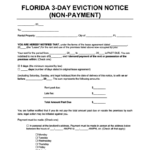 Florida Eviction Notice 2023