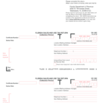 Florida Sales Tax Form Fill And Sign Printable Template Online US