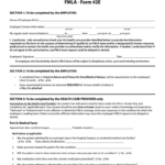 Fmla Form 2e Fill Out Sign Online DocHub