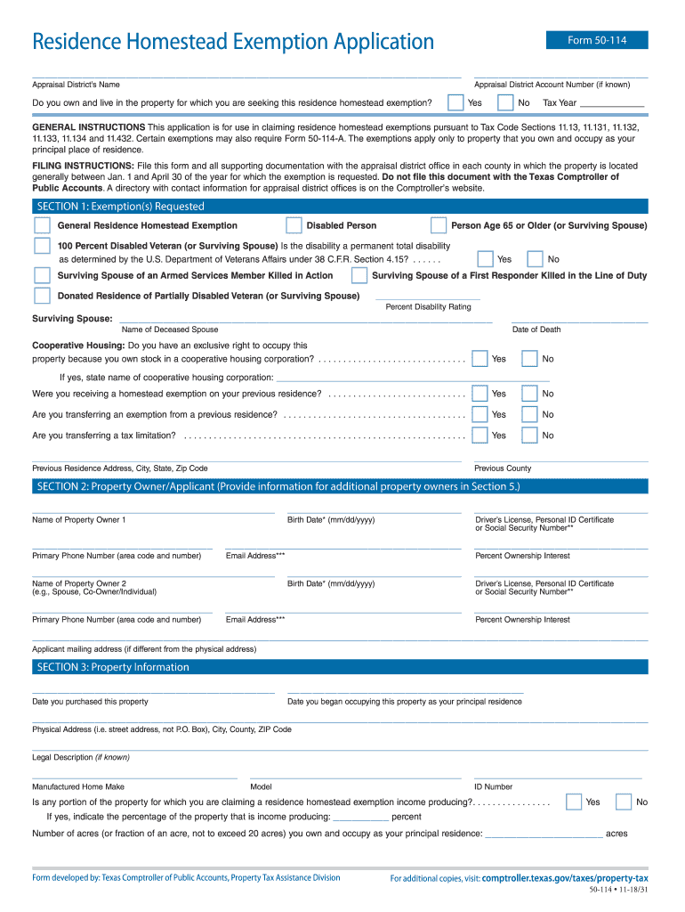 Form 50 114 2018 2019 Fill Out Sign Online DocHub