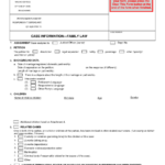 Form FL 172 Download Fillable PDF Or Fill Online Case Information