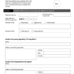 Form N161 Download Fillable PDF Or Fill Online Appellant s Notice