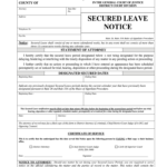 Form Secured Leave Fill Online Printable Fillable Blank PdfFiller