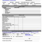 Form Shc 7 05 07 Howard Physical Examination Form Printable Pdf Download