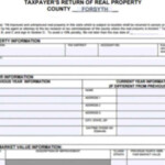 Forsyth County Property Tax Form CountyForms