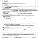 Free Fillable Court Forms Printable Forms Free Online