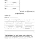 Free Ohio Quit Claim Deed Form Word PDF EForms