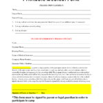 Free Printable Medical Forms Doc Form Owl Classroom School Forms