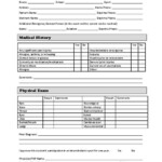 Free Printable Sports Physical Form Printable Templates