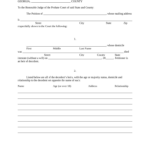 Ga Probate Doc Template PdfFiller