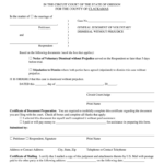 General Judgment Of Dismissal Oregon Fill Online Printable Fillable