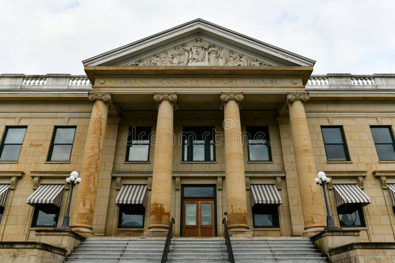 Greene County Supreme Court New York Stock Photo Image Of Landmark