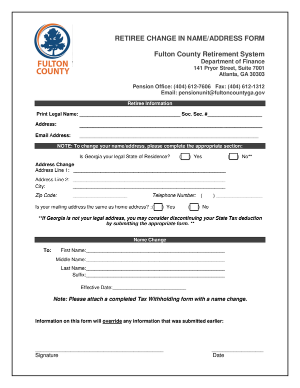 Gwinnett County Employment Verification Form PLOYMENT