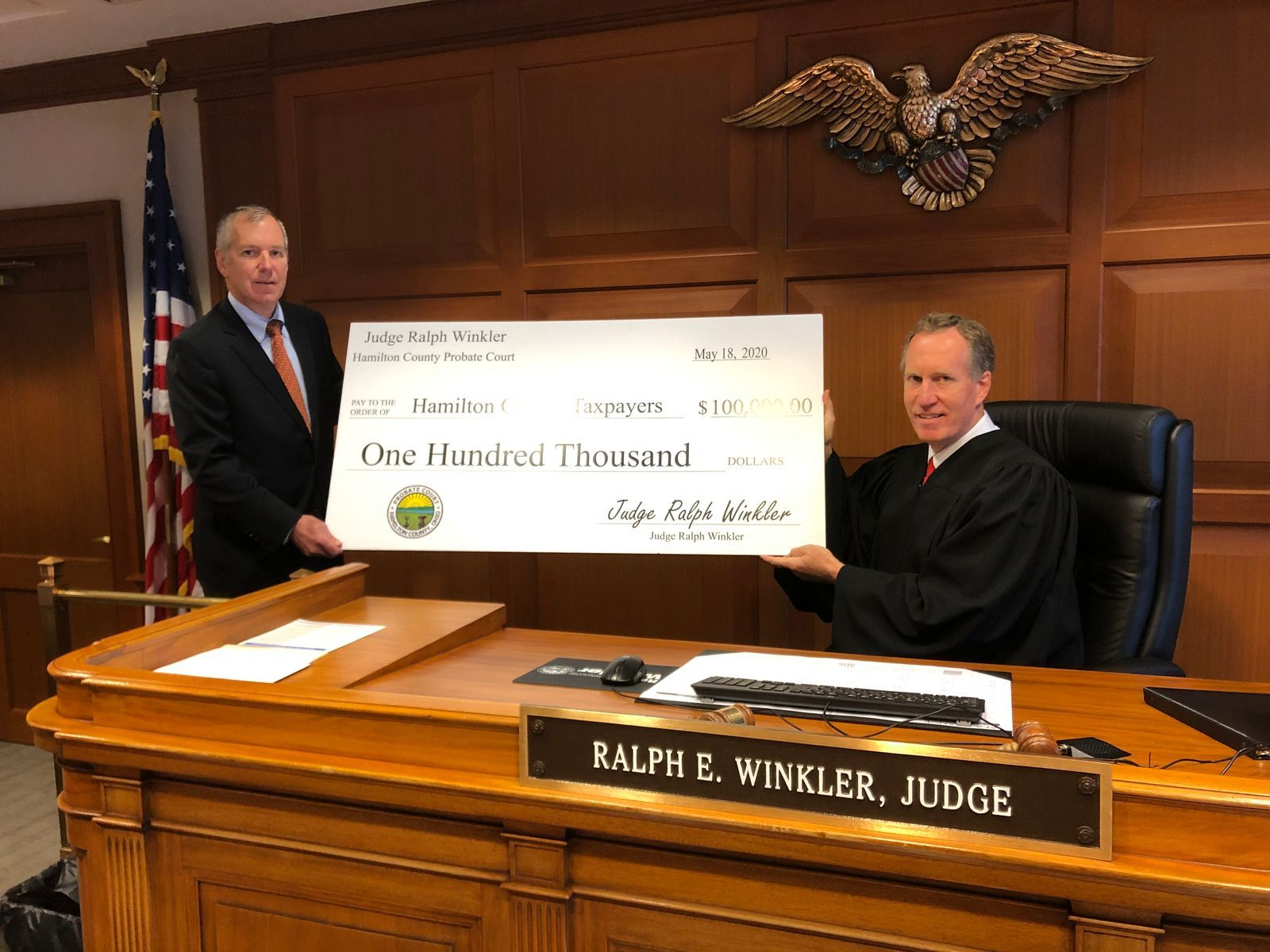 Hamilton County Judge Gives 100 000 Back To County From His Budget WKRC