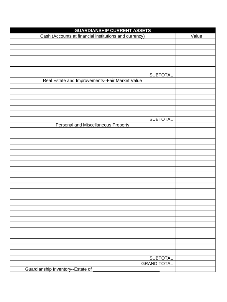 Hamilton County Juvenile Guardianship Form Fill Out And Sign 