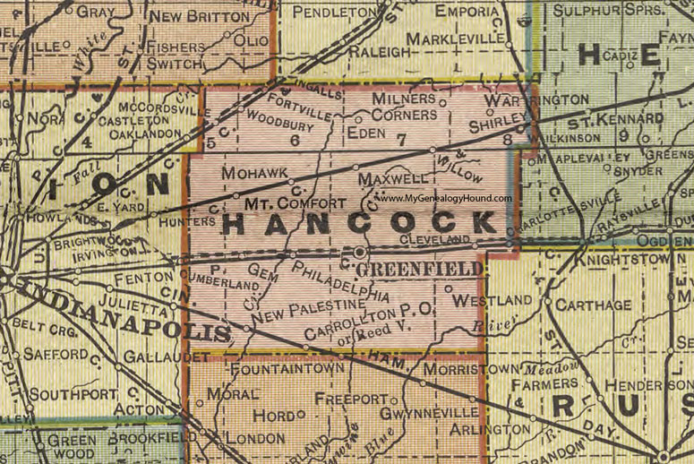 Hancock County Indiana Sports History