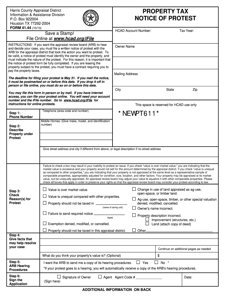 Hcad From 41 44 Fill Out Sign Online DocHub