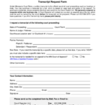 Hennepin County Minnesota Transcript Request Form Download Printable