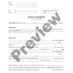 Hillsborough Florida Quitclaim Deed Quitclaim Deed Form US Legal Forms