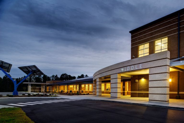 Hoke County Schools Sandy Grove Middle School Metcon Buildings