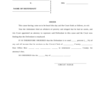 How To File A Court Order Form Fill Out And Sign Printable PDF