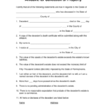 How To Fill Out A Probate Inventory Form Universal Network