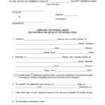 In The COURT Of COMMON PLEAS Of WASHINGTON COUNTY Form Fill Out And