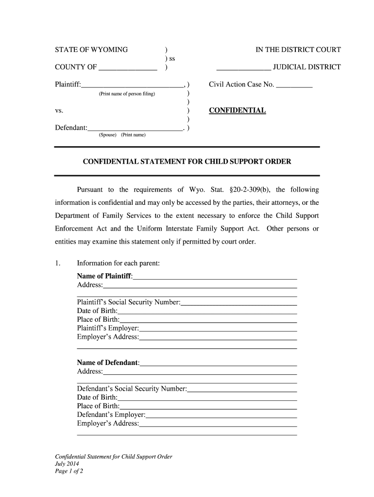 In The DISTRICT COURT 3 Step Divorce Form Fill Out And Sign Printable 