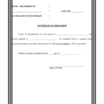 In The PROBATE COURT Of COUNTY ALABAMA Form Fill Out And Sign