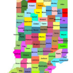 Indiana County Map Gambaran