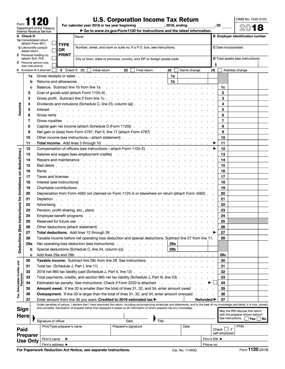 Iowa Online IRS 1120 2022 Form Fill Exactly For Your State