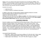 Jasper County Recovery Court Application Form Printable Pdf Download